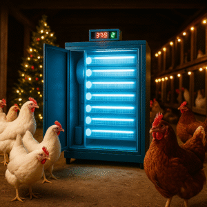 Incubadora de 1,000 huevos de Rodillos