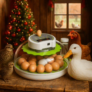Incubadora de 18 huevos Verde