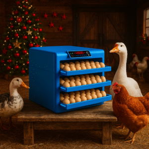 Incubadora de 204 huevos de Rodillos Automatica