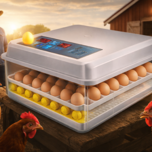 INCUBADORA DE 120 HUEVOS DE RODILLOS