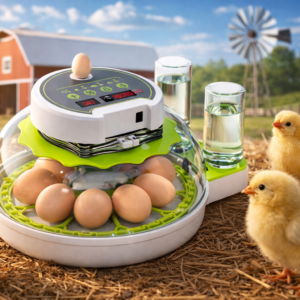 Incubadora de 24 huevos automática de rodillos B